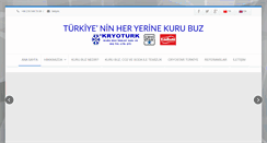 Desktop Screenshot of kryoturk.com