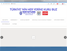Tablet Screenshot of kryoturk.com